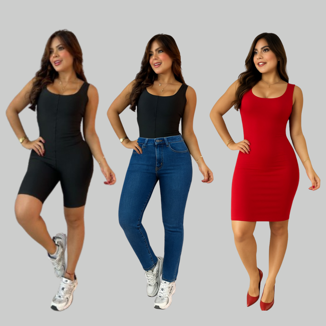 ENTERIZO REDUCTIVO ULTRAFIT - 3 en 1 SUPLEX MOLDEADOR